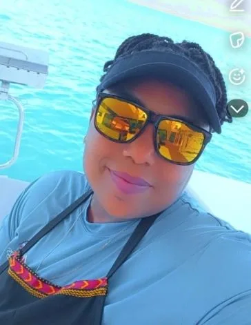Trisha, base manager and charter chef